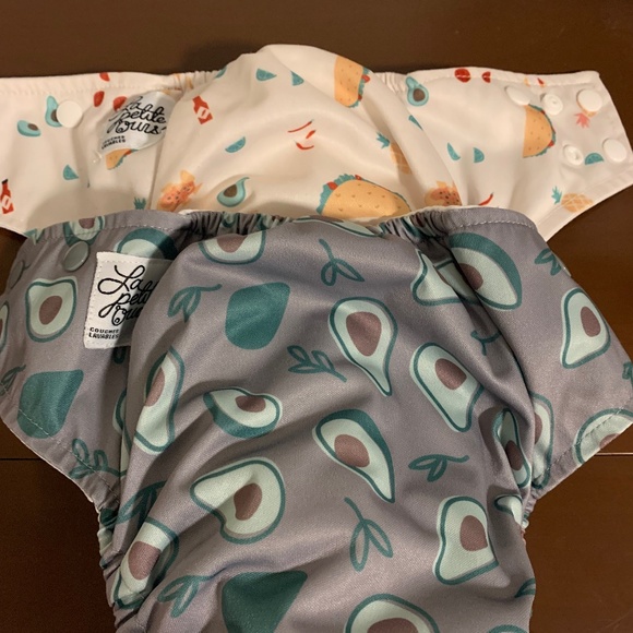 Set of Two Pocket Diapers - La Petite Ourse - Picture 1 of 8